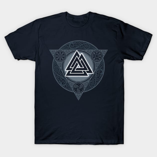 VALKNUT. ICE FLAME. T-Shirt by RAIDHO